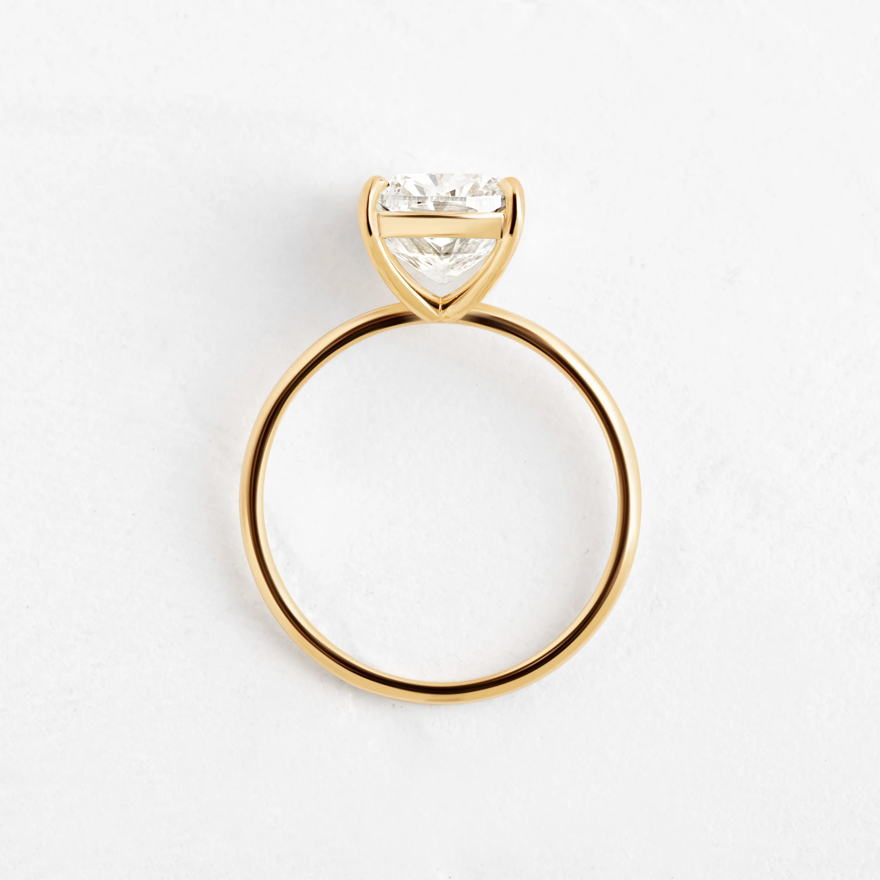Whisper Ring, Cushion Cut