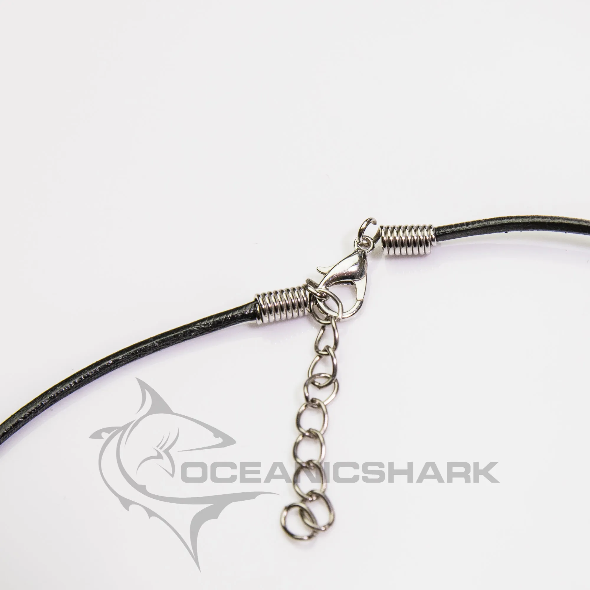 White Shark Tooth In Silver s12