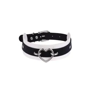 Y2K Punk Moon Choker Necklace for Party Wear