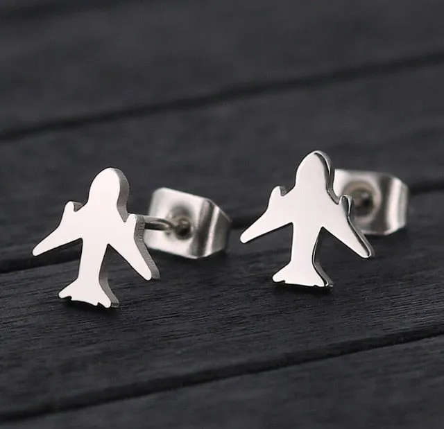Yiustar Stainless Steel Plane Bracelet in Charm Bracelets Girls Cute Aircraft Airplane Chain Adjustable Outdoor Travel Jewelry
