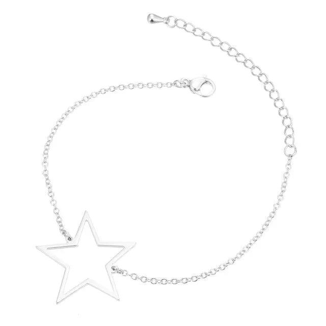 Yiustar Stainless Steel Plane Bracelet in Charm Bracelets Girls Cute Aircraft Airplane Chain Adjustable Outdoor Travel Jewelry